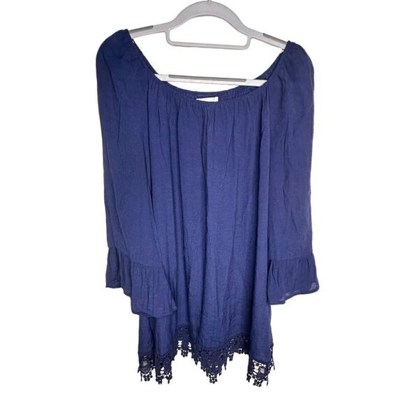 Westport 1962 blue lightweight shirt women’s size 1x - Picture 11 of 12